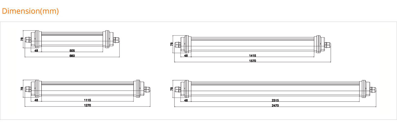 T56 Tri-Proof Light