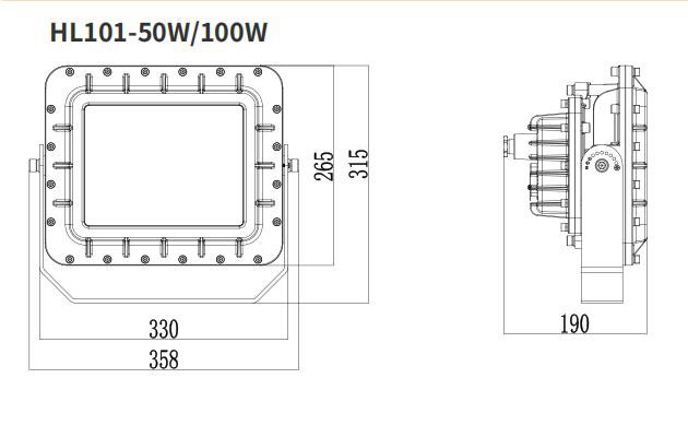 HL101 Explosion-proof & Hazardous Location LED Lights