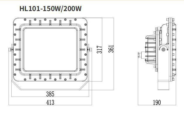 HL101 Explosion-proof & Hazardous Location LED Lights