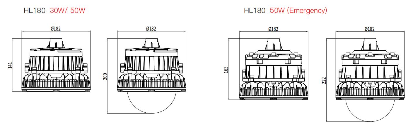 HL180 Explosion-proof Light for Hazardous Area