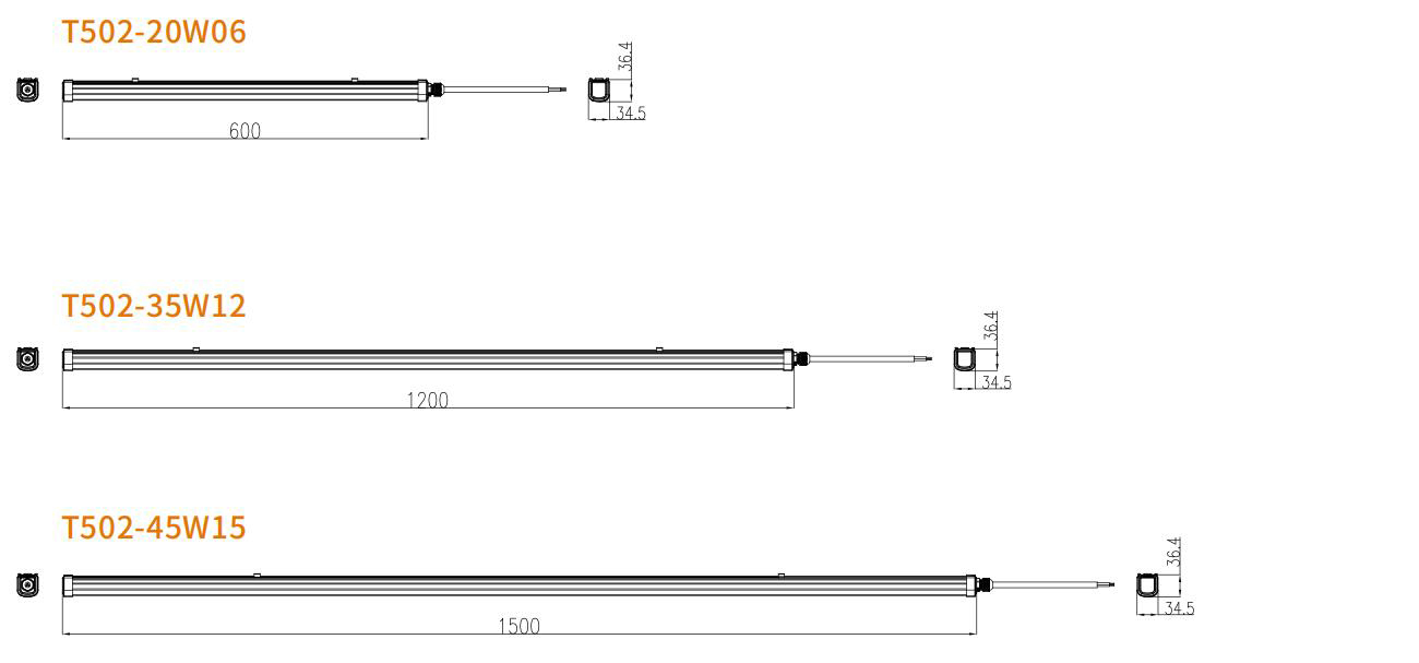 T502 Tri-proof Light